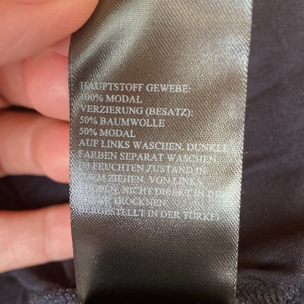 All Saints Evis Tank Casual black knit dress size S - Picture 5 of 5